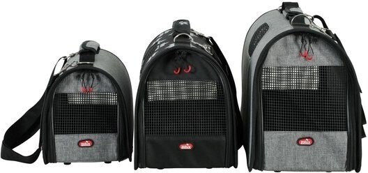 Zolux Dog Carrying Bag for Dog/Cat Black L50.5xW33xH25cm