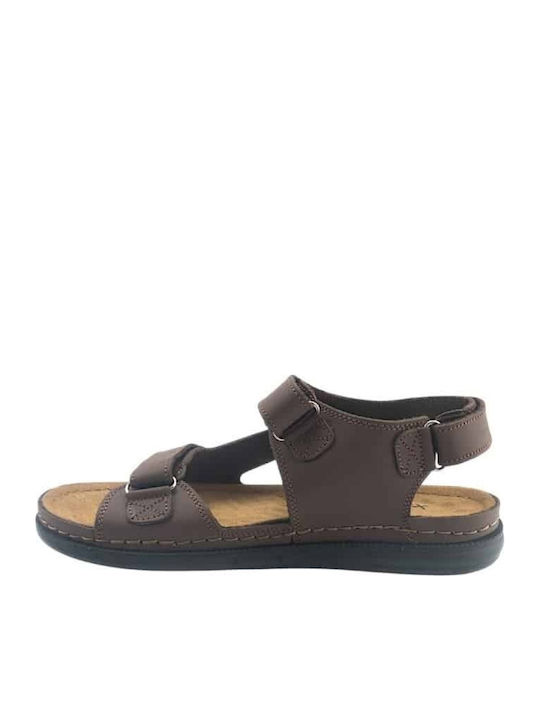 Herrensandalen in Braune Farbe
