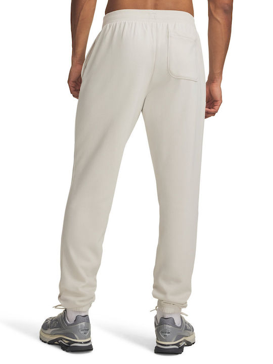 Under Armour Jogger Παντελόνι Εκρου