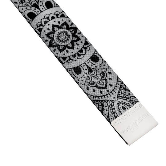 Yoga Strap Yoga Design Lab Mandala Black