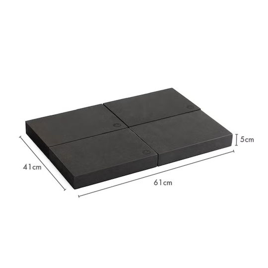 Bodhi Flat Yoga Block Black