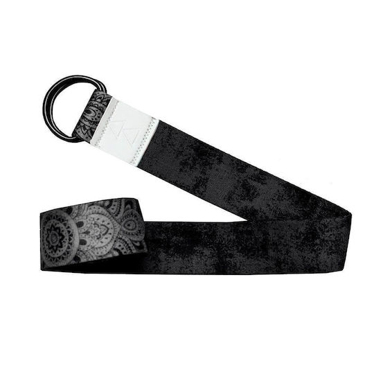 Yoga Strap Yoga Design Lab Mandala Black