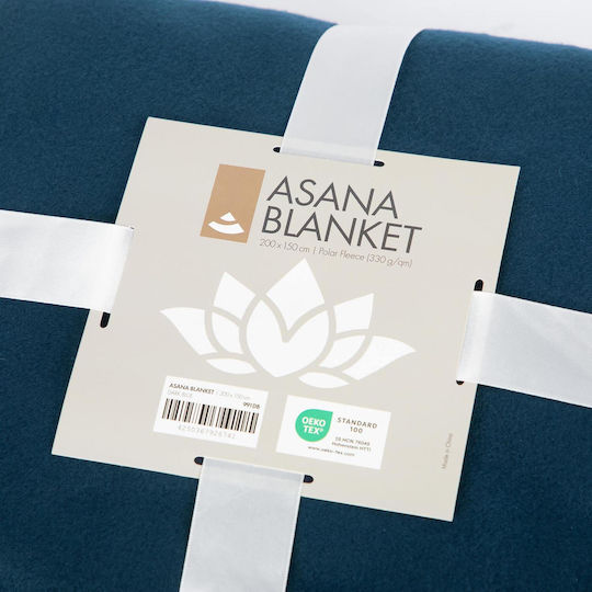Bodhi Asana Yoga-Decke Marineblau