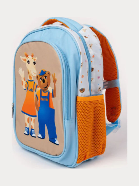 Teddy Kinder Tasche Rucksack Mehrfarbig 34x25cm