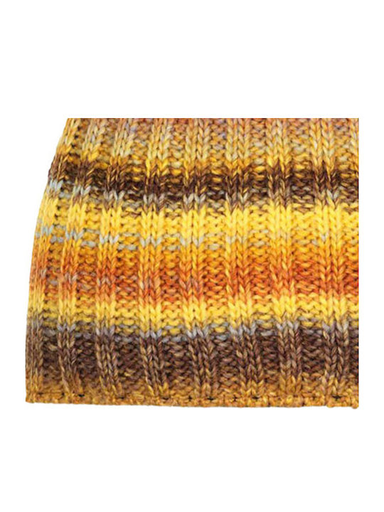 Unisex Beanie Strickmütze in Gelber Farbe