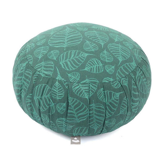 Bodhi Zafu Maharaja Meditation Cushion Green