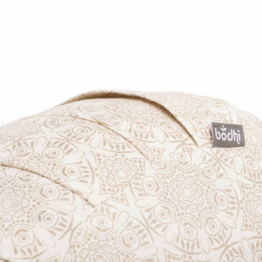 Bodhi Zafu Maharaja Meditation Cushion Ecru