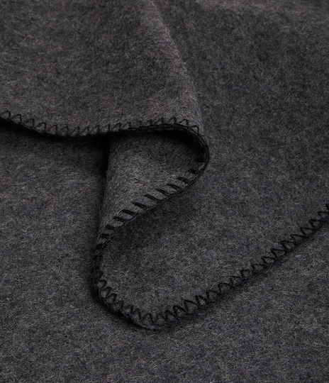 Manduka Essential Wool Blanket Thunder Wool Yoga Blanket