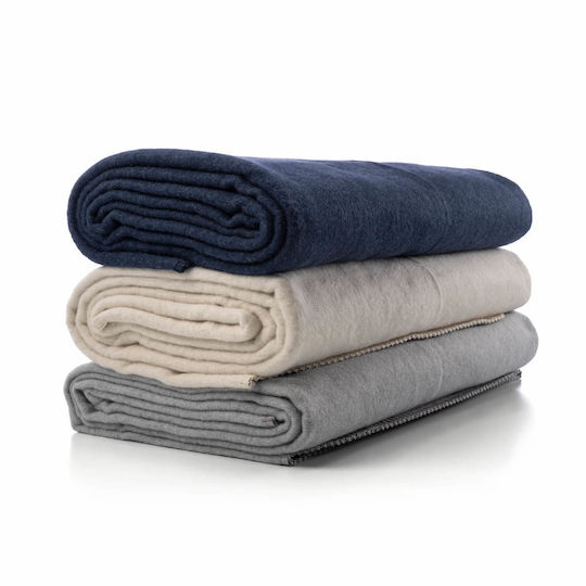 Kurma Yoga Blanket Navy Blue
