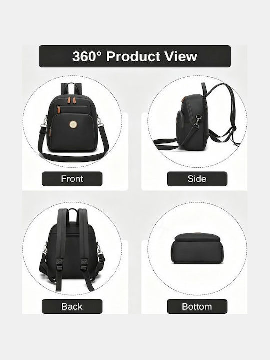Miss Lulu Backpack Black