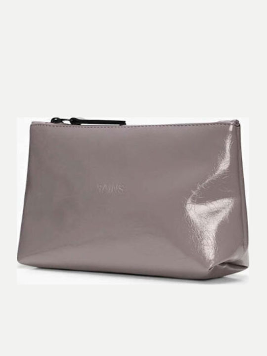 Rains Cosmetic Bag Cinder Glaze Toiletry Bag Grey
