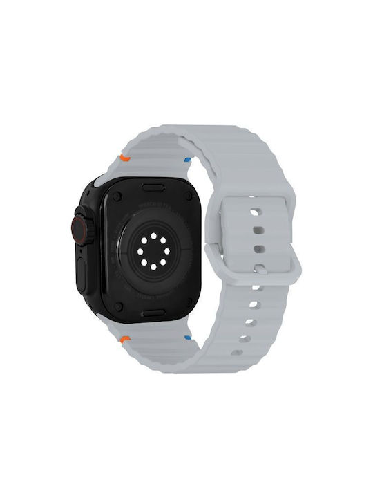 Mobilize Tragbare Bänder Silikons Grau (Apple Watch Series 42/44/45/49 Mm)