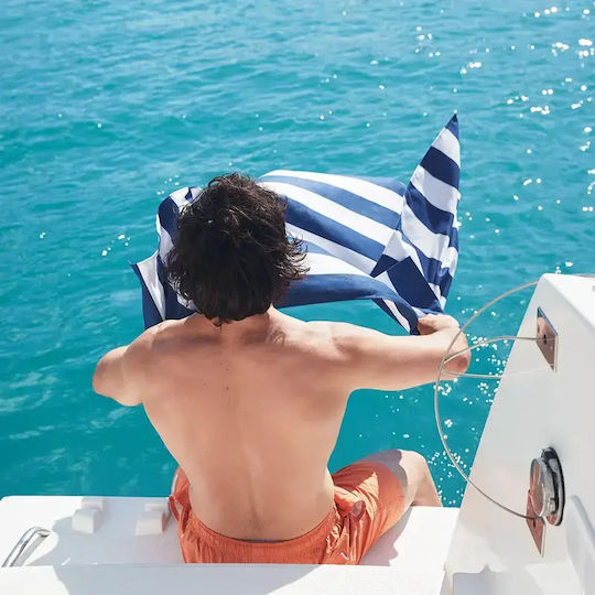 Πετσέτα Θαλάσσης Μπεζ 200x90εκ.