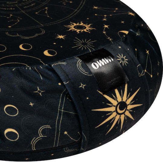 Zafu Meditation Cushion Omm Yoga Zodiac Passion
