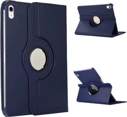 Флип капак Въртящ се Син (Ipad A16 11th Gen, Ipad 10.9" 10th Gen)