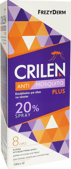 Frezyderm Crilen Gel After Bite in Spray Suitable for Children 100ml