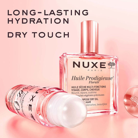 Nuxe Huile Prodigieuse Florale Roll-On Мултифункционално Сухо Масло 60ml