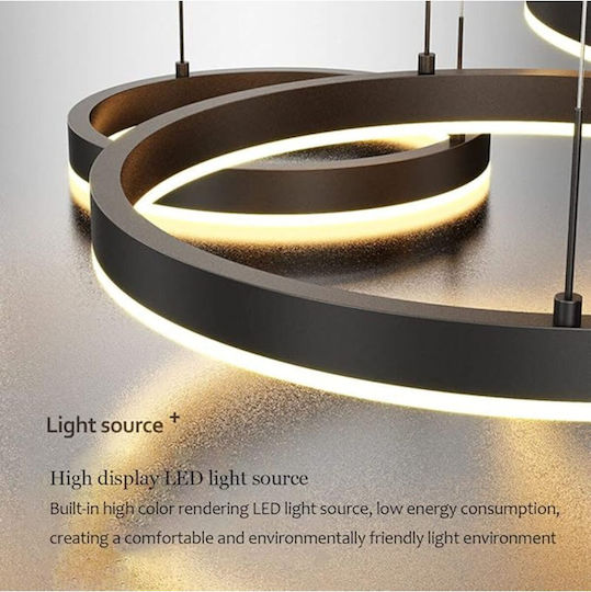 Jiju LED Smart Lumini Suspendate Auriu