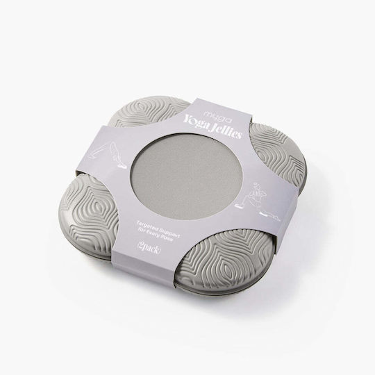 Myga Gel Pads Yoga 2 Stück Grau