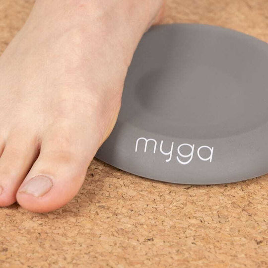 Myga Gel Yoga Mat Support Pad Gray