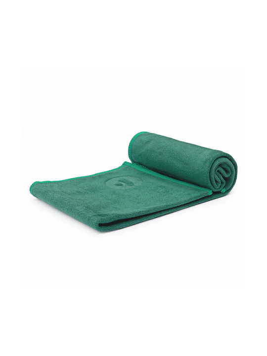 Bodhi Flow Yoga Towel Bottle Green