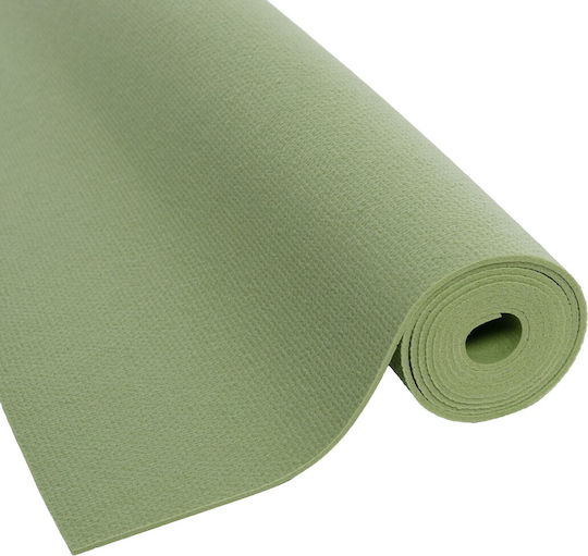 OMM Yoga Exercise Mat Green 183x60cm