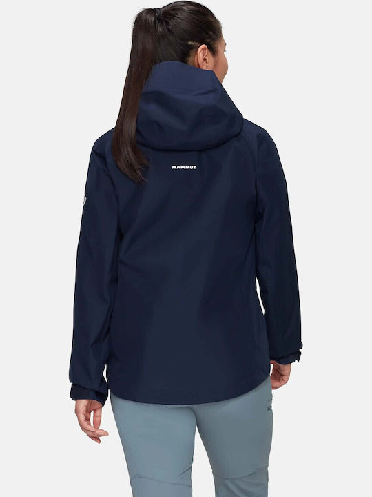 Jachetă Dama Hardshell Albastră