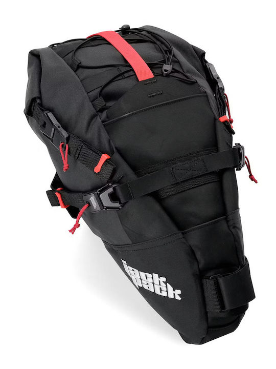 Jack Pack Τσαντάκι Σέλας Ποδηλάτου 17lt Μαύρο