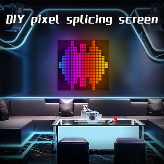 GloboStar Scrollende LED-Schild Einseitig 16x64cm RGB