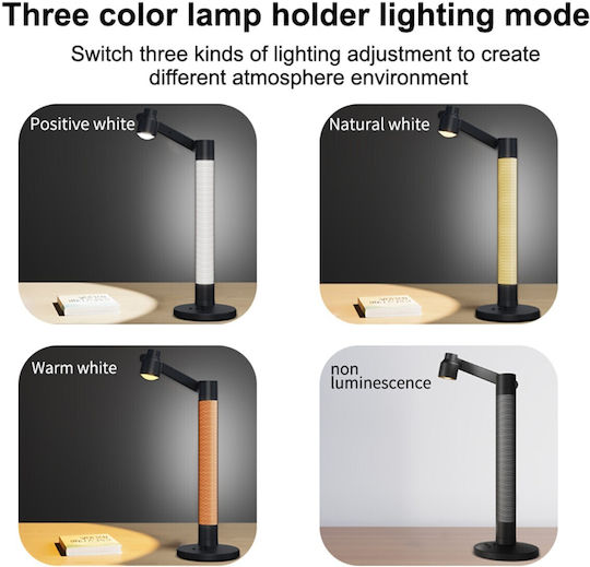 GloboStar Dekoratives Tischlicht LED RGB 14x14x50cm
