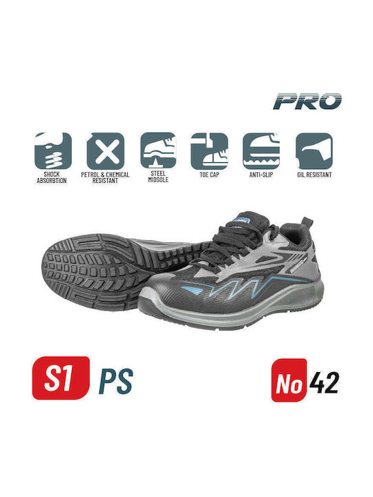 Bormann Work Shoe Grey S1PS with Certification FO SR