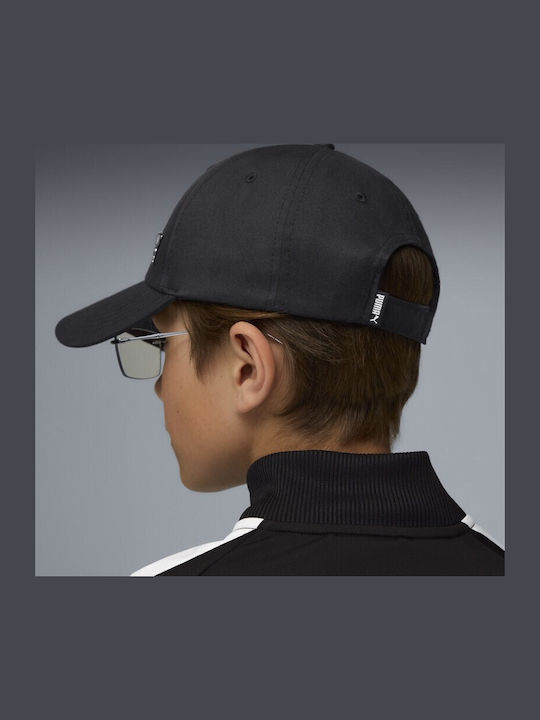 PUMA Kids' Fabric Hat Metal Puma Black