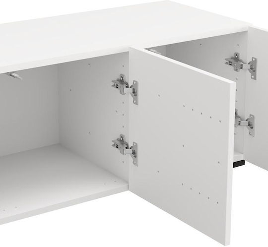 Fylliana TV-Ständer Argyll Weiß M116xP40xH41cm