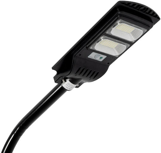 Globostar Urbano-280 Glb-000-0008 Metal Galvanized Lighting Pole Solar Street Light Outdoor Ral 9005 Matte Black M84 X W25 X H280cm Glb-000-0008