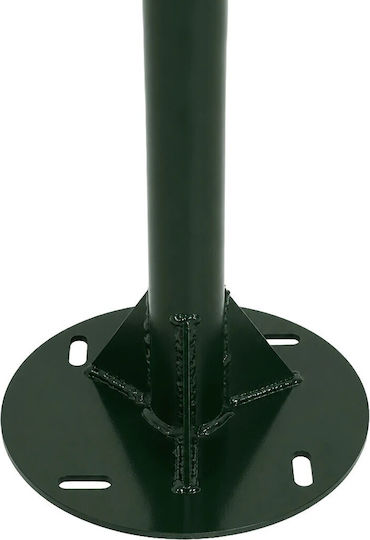 Globostar Urbano-280 Glb-000-0012 Metal Galvanized Lighting Pole Solar Street Light Outdoor Ral 6009 Cypress Matte W84 X D25 X H280cm Glb-000-0012