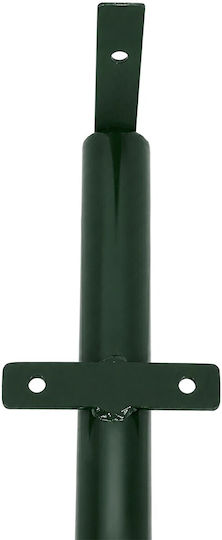 Globostar Helios-280 Glb-000-0006 Metal Galvanized Lighting Pole Solar Outdoor Floodlight RAL 6009 Cypress Matte M35 × W25 × H280cm Glb-000-0006