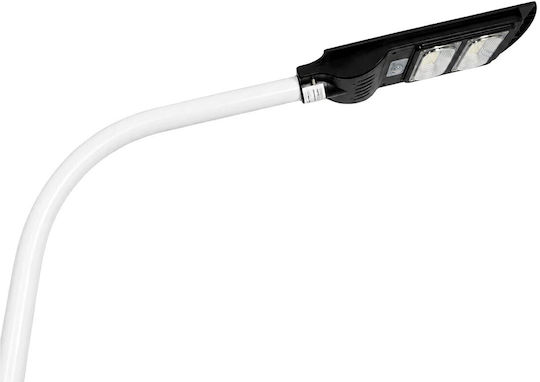 Globostar Urbano-280 Glb-000-0010 Galvanized Metal Lighting Pole Solar Street Light Outdoor Ral 9016 Matte White M84 X W25 X H280cm Glb-000-0010