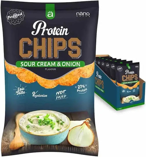 Protein Chips Sour Cream & Onion 40g Nanosupps