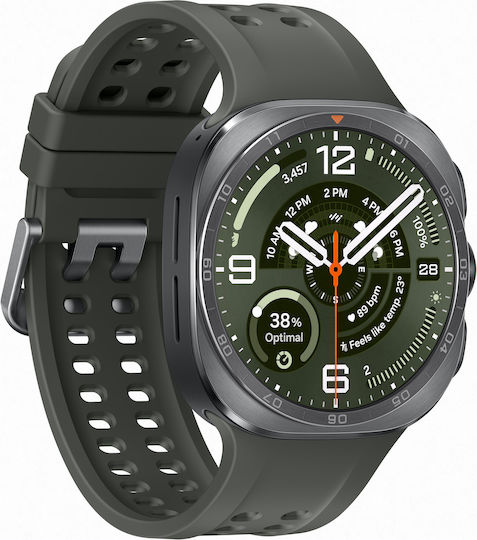 Samsung Galaxy Watch Ultra 2 Titanium 47mm Waterproof with eSIM and Heart Rate Monitor (Titanium Silver)