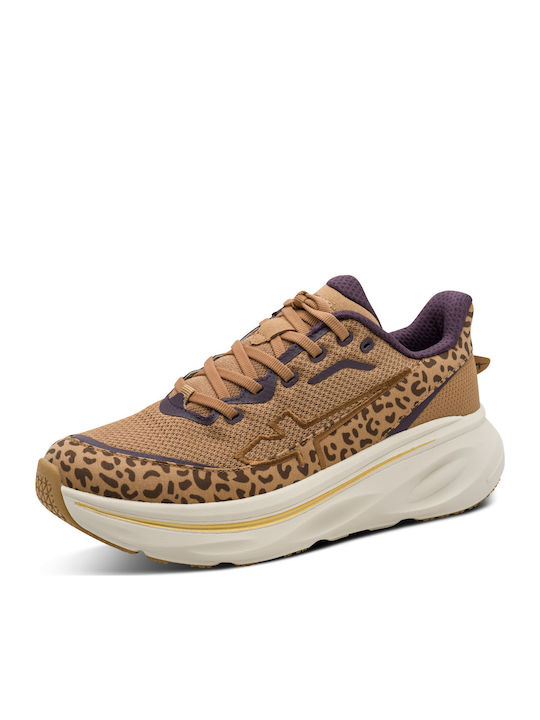 Damen Chunky Sneakers Leopard
