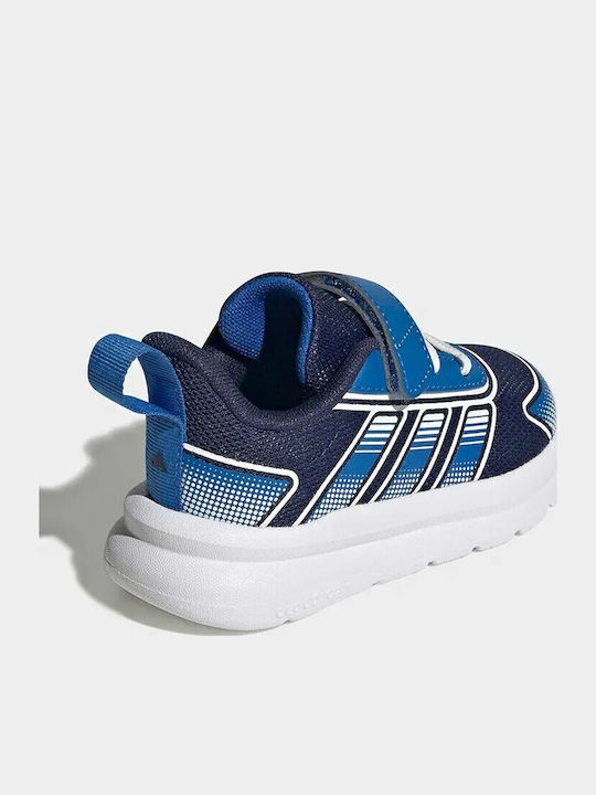 Tensaur Run 4.0 Kinder Sportschuhe Laufen mit Bügel- und Schleifenverschluss Marineblau
