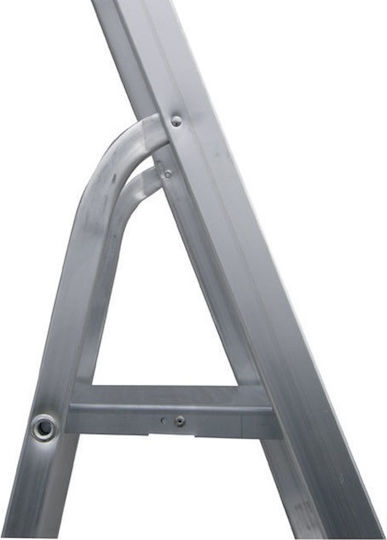 Veritas Aluminium-Leiter mit 2x1 Stufen