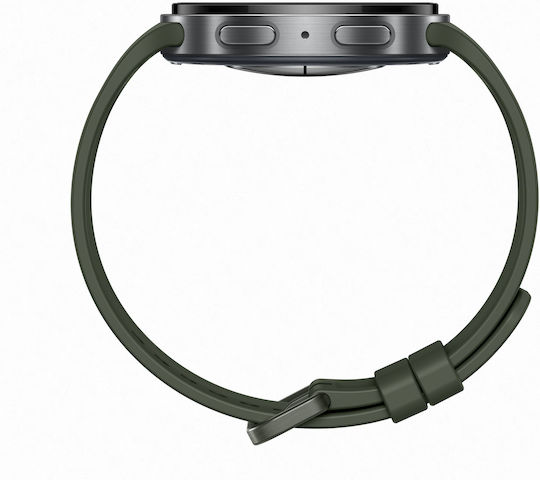 Samsung Galaxy Watch 9 Aluminium 44mm Wasserdicht Mit Herzfrequenzsensoren (Silber)