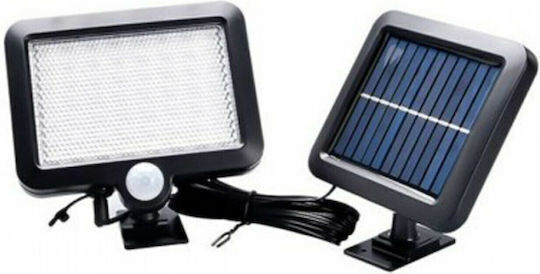 SPV Водоустойчив Соларен LED Прожектор 10W Студено Бяло 6500K с Датчик за Движение и Фотоклетка IP65