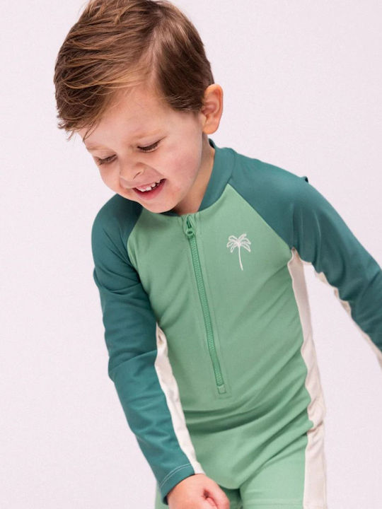 Swim Essentials Kinder Badebekleidung Einteilig Mit Langen Ärmeln Feeling Beachy