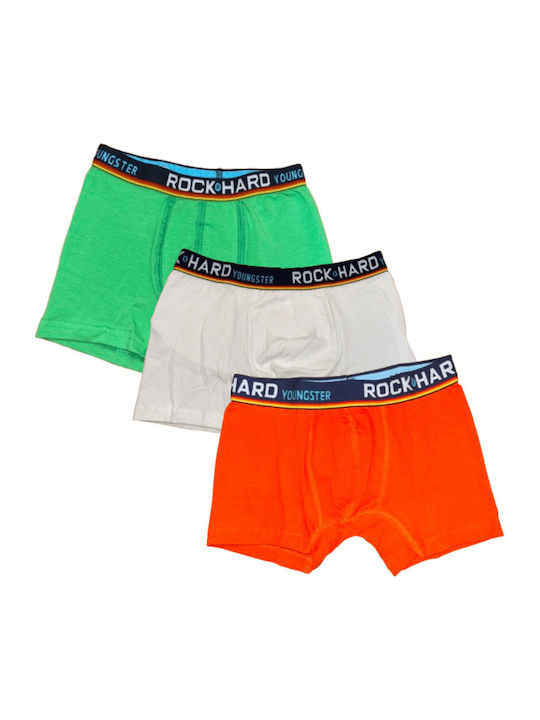 Kal-tsa Set Kids Boxers 3 Pieces Monochrome