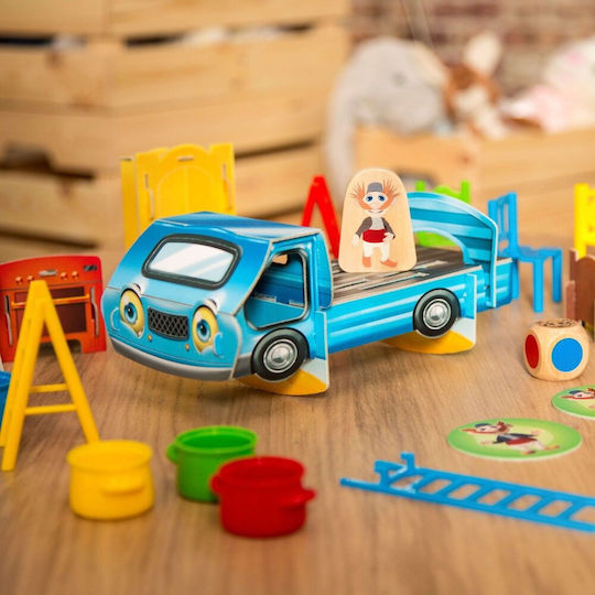 Επιτραπέζιο Παιχνίδι Moving With The Treflik Family για 1-4 Παίκτες 3+ Ετών 25330 (PL) Trefl