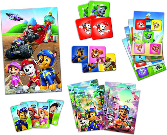 Επιτραπέζιο Παιχνίδι Paw Patrol 8 Σε 1 για 1-4 Παίκτες 3+ Ετών 02597 Trefl
