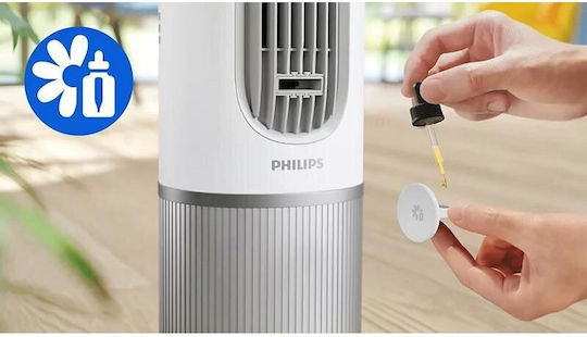 Philips 7000 Series Ανεμιστήρας Πύργος 30W με Τηλεχειριστήριο Λευκός