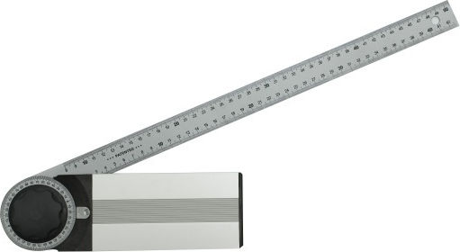 Vorel Winkelmesser Zimmerleute Aluminium Länge 35cm mit Winkelmesser